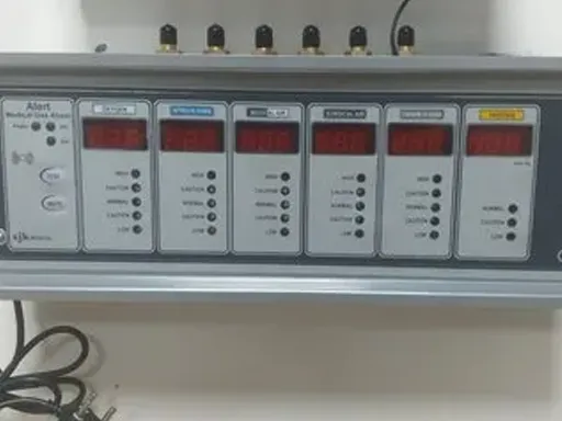 Medical gas alarm system testing during AMC